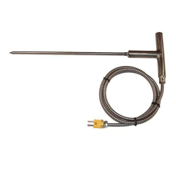 Type-K, Heavy Duty SS T-Handle Probe, 10